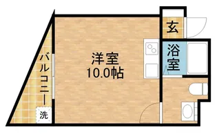 ポピーイン住吉【2階】の間取り