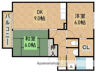 ウィスタリアプラス【2階】の間取り