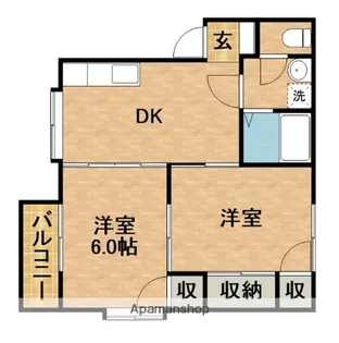 サンライフN【1階】の間取り