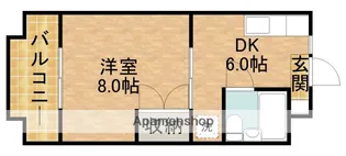 ロイヤルマルトウ【2階】の間取り