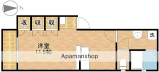 LAPISLAZULID【1階】の間取り