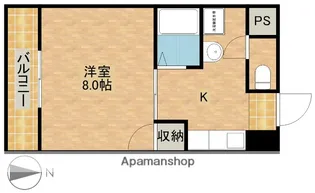 スプランドゥール【1階】の間取り