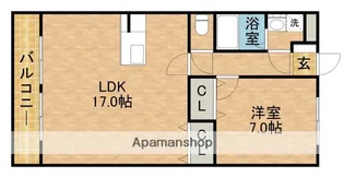 ヴィーブル野口【2階】の間取り