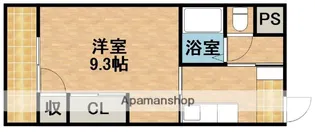 アルシェ浜松【605号室】の間取り