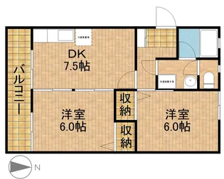 豊田ヒルズ【4階】の間取り