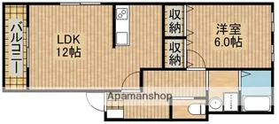 パインウェルⅡ【201号室】の間取り