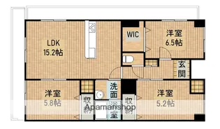 3LDKの間取り画像