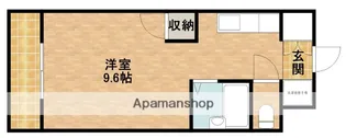 アップル第3マンション【2階】の間取り