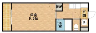 アップル第3マンション【506号室】の間取り