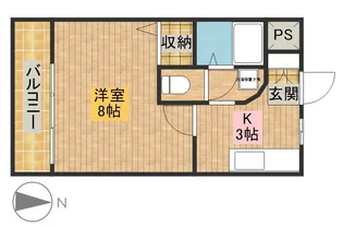 T−SQUARE【3階】の間取り