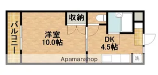 バートハイム伊藤Ⅰ【1階】の間取り
