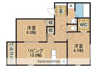 エストレーノ【1階】の間取り