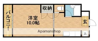 コーポレティブハウスⅢ【1階】の間取り