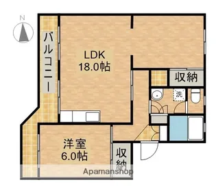 第3田畑ハイツ【1階】の間取り