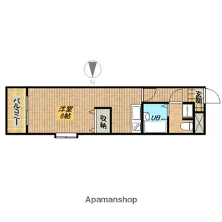 POINT幸【4階】の間取り