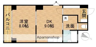 しきレジデンス真乃【2階】の間取り