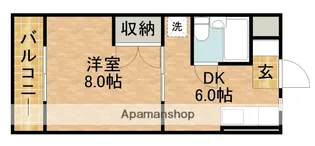 プリンス羽鳥【4階】の間取り