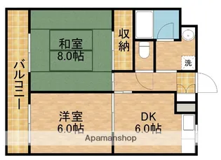 RAFFINE泉【2階】の間取り
