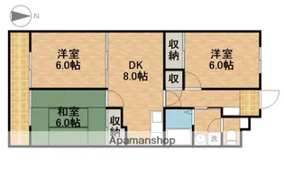 コンフォール【103号室】の間取り