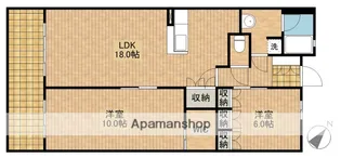 レクセル浜松弁天島【3階】の間取り
