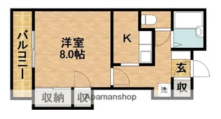コネサンス【3階】の間取り