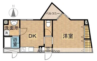 スマイルパークトダビル【5階】の間取り