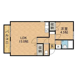 グリーンヒルⅠ【2階】の間取り