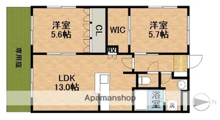 メイプルタウンA【1階】の間取り