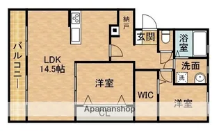 RE・ALLOT東若林【2階】の間取り