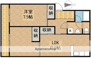 マンションカメリアⅠ【3階】の間取り