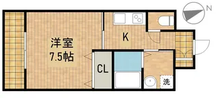 リバティー【3階】の間取り