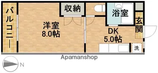 ハウスグラミーⅡ【1階】の間取り
