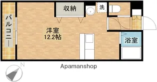 アポロミレニア【1階】の間取り