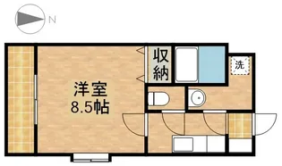 BELLKU−U【5階】の間取り