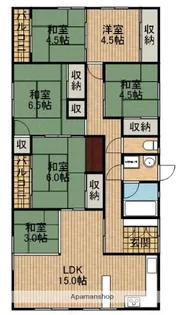 コーポ浅田【3階】の間取り