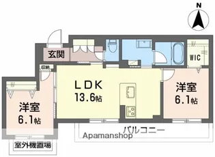 BON FILONE【2階】の間取り