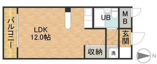 メゾン住吉【3階】の間取り