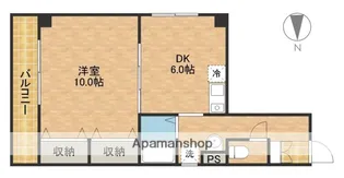 サンライズ弥栄【301号室】の間取り