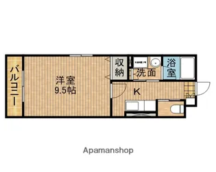 HONRADE【1階】の間取り