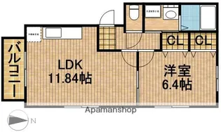 エポック【1階】の間取り