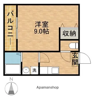 アコール相生【1階】の間取り