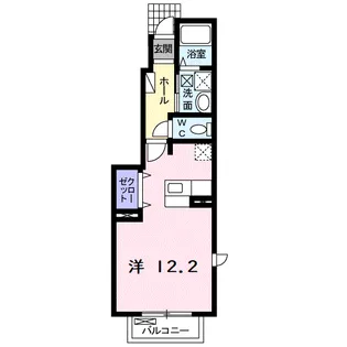 キャッスル・U【1階】の間取り