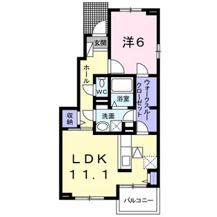 モダン レジデンス【1階】の間取り