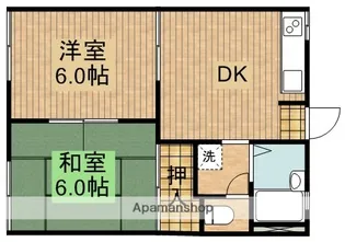 プルミエールN&N【201号室】の間取り