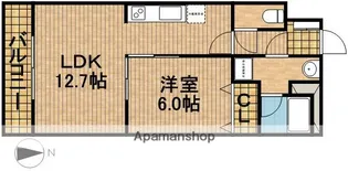 NY ESPERANSA【2階】の間取り