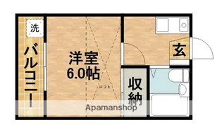 ガーデンコート早出【2階】の間取り