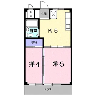 SKYハイツ【1階】の間取り