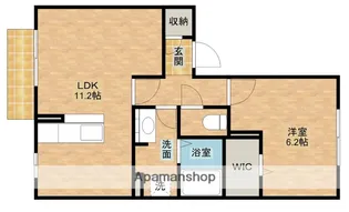 FRAIS【1階】の間取り