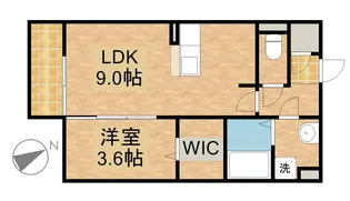 パルフェ【2階】の間取り