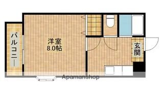 コーポラスイトウⅡ【2階】の間取り